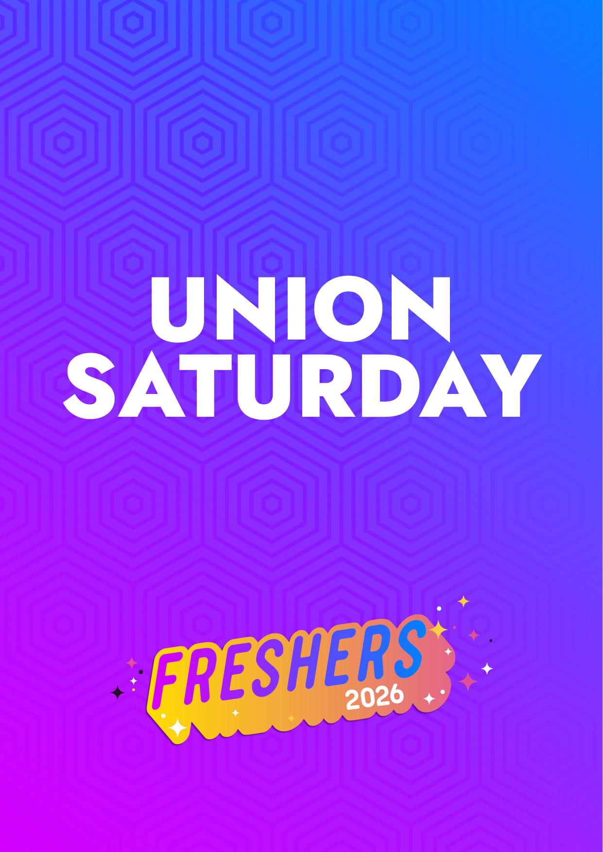 Union Saturday: Speed Bingo